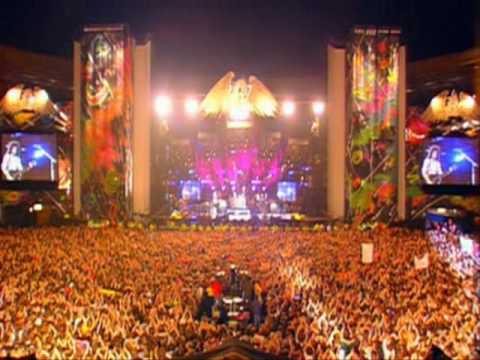 Elton John, Queen &amp; Tony Iommi - The Show Must Go On - Freddie Mercury Tribute Concert