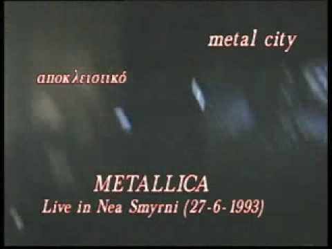 Metallica - Goodnight Message Live in Nea Smyrni (27-6-1993)