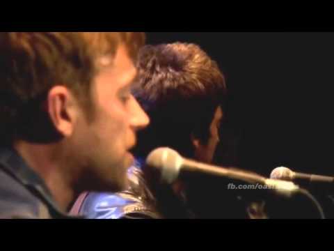 PRO-SHOT Oasis and Blur - &quot;Tender&quot; @ TCT 2013 (Noel Gallagher, Damon Albarn, Coxon and Weller)
