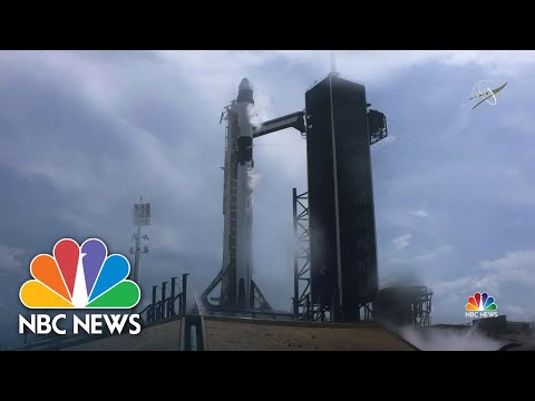 NASA and SpaceX Launch Historic Mission To Space Station | NBC Nightly News