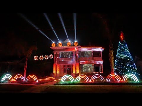 2017 Star Wars Christmas Light Show - A Dubstep EDM Cover of Darth Vader’s Imperial March