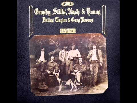 Crosby, Stills, Nash &amp; Young - Déjà Vu, 1970 Atlantic LP record.