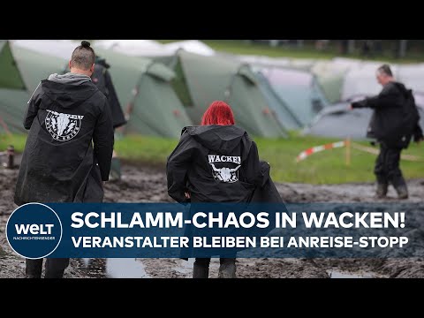 WACKEN: Schlamm-Schlacht bei Heavy-Metal-Festival! Veranstalter machen klare Ansage an Fans