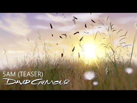 David Gilmour - 5AM (Teaser)