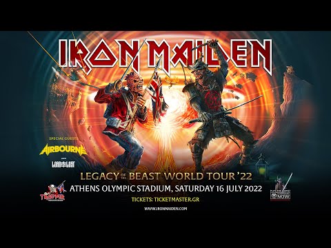 Iron Maiden Athens -16 July 2022- Athens Olympic Stadium