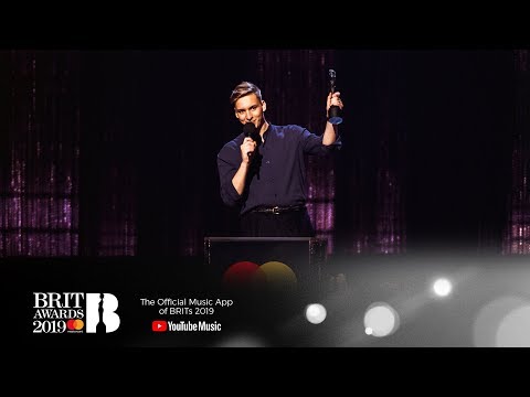 George Ezra wins British Male Solo Artist | The BRIT Awards 2019
