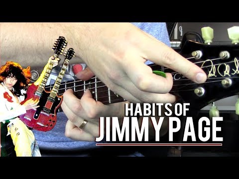 Guitar Habits of Jimmy Page