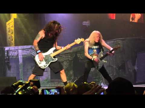 Iron Maiden Book of Souls Tour Opening Night- Powerslave
