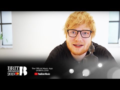 Ed Sheeran wins BRITs Global Success Award | The BRIT Awards 2019