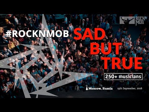 Metallica - Sad But True (Rocknmob Moscow #7)