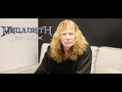 Megadeth interview with Dave Mustaine 2018