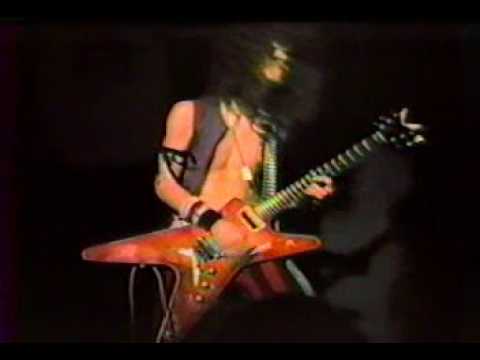 Dimebag Darrell guitar solo 1984 age 18 amazing
