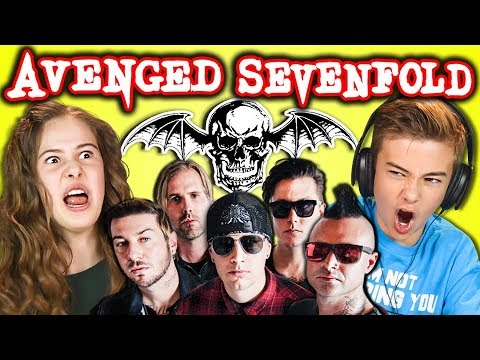 KIDS REACT TO AVENGED SEVENFOLD (Metal Band)