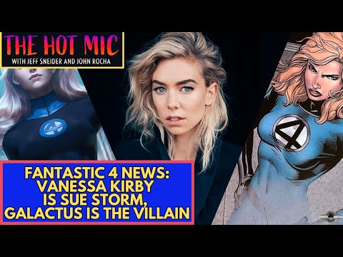 FANTASTIC FOUR: VANESSA KIRBY IS SUE STORM! Lizzo Responds to Troubling Allegations - THE HOT MIC