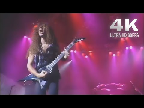 Megadeth - &quot;Tornado of Souls&quot; [London &#039;92] | Remastered 4K 60FPS