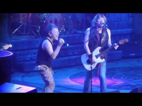 &quot;Wasted Years&quot; Iron Maiden@Madison Square Garden New York 3/30/16