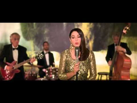 Monica Bellucci sings &quot;Can&#039;t Help Falling In Love&quot;