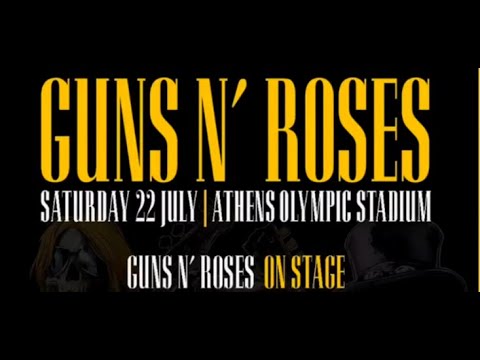 Guns N’ Roses - Sweet Child o&#039; Mine - Live 2023 in Athens, Greece at Olympic Stadium - 22-07-2023