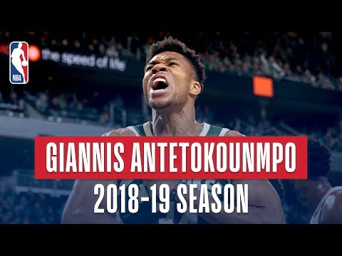 Giannis Antetokounmpo&#039;s Best Plays From the 2018-19 NBA Regular Season