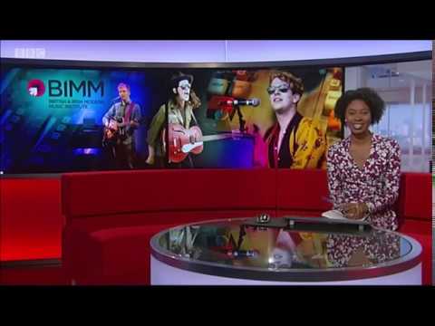 BIMM Birmingham Official Opening with Tony Iommi on BBC Midlands Today 11/10/2017 Lunchtime News