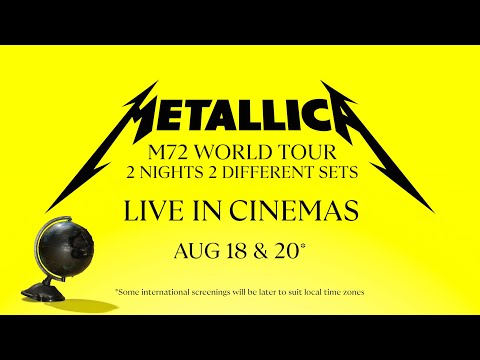 Metallica: M72 World Tour Live from Texas (Cinema Event Trailer)