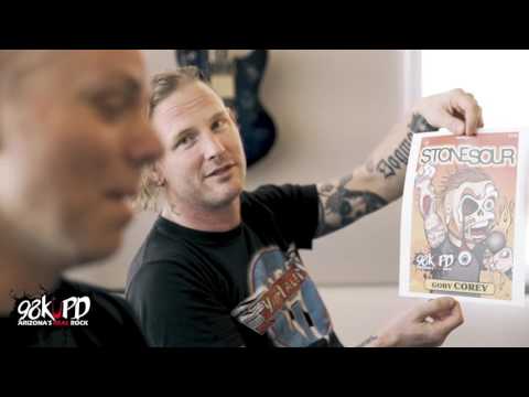 Corey Taylor &amp; Josh Rand From Stone Sour Live At 98KUPD