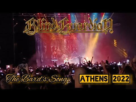 Blind Guardian - The Bard&#039;s Song (in the forest) Release Athens Festival 2022 Greece