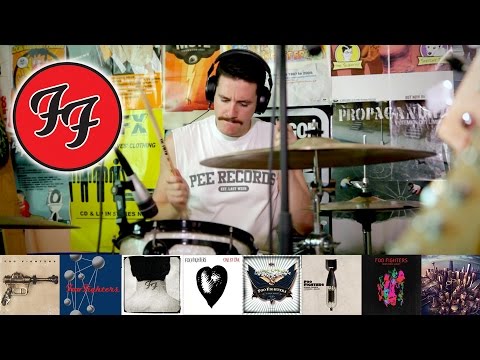 Foo Fighters: A 5 Minute Drum Chronology [HD] - Kye Smith