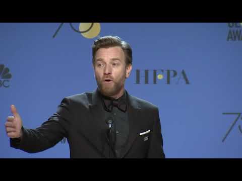 Ewan McGregor on Reprising &#039;Obi-Wan Kenobi&#039; Role - 2018 Golden Globes - Full Backstage Speech