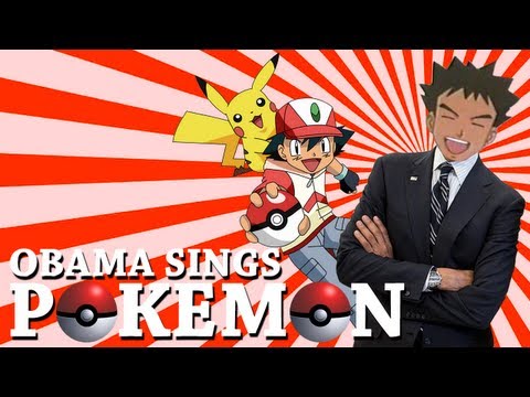 Barack Obama Singing the Pokémon Theme Song