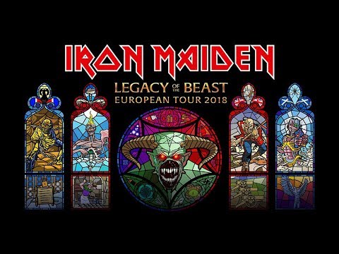 Iron Maiden - Legacy Of The Beast European Tour 2018: Tickets On-sale Now!