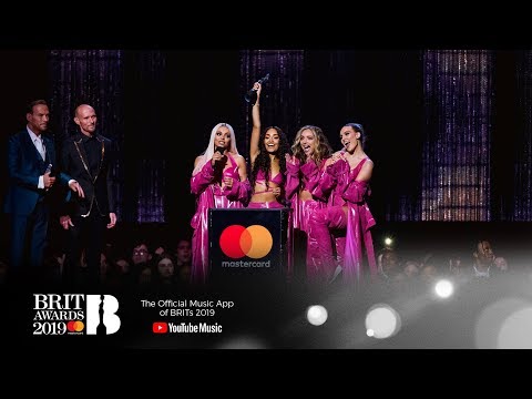 &#039;Woman Like Me&#039; by Little Mix wins British Artist Video of the Year | The BRIT Awards 2019