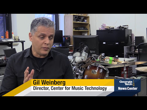 Gil Weinberg: Robot allows musicians to become three-armed drummers