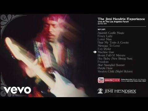 Jimi Hendrix - Machine Gun - (LA Forum 1970)