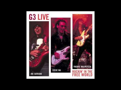 Joe Satriani, Steve Vai &amp; Yngwie Malmsteen: G3 | Rockin&#039; In the Free World (Live) [HQ]