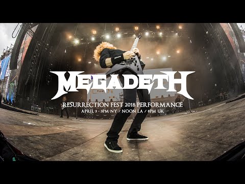 Megadeth: Live at Resurrection Fest 2018