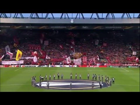 You&#039;ll Never Walk Alone (Liverpool vs Dortmund 14th April 2016)
