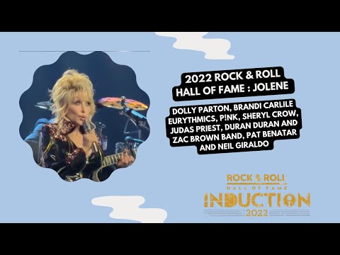 ‘Jolene’ Performed by Dolly Parton and Friends at Rock Hall 2022 Induction