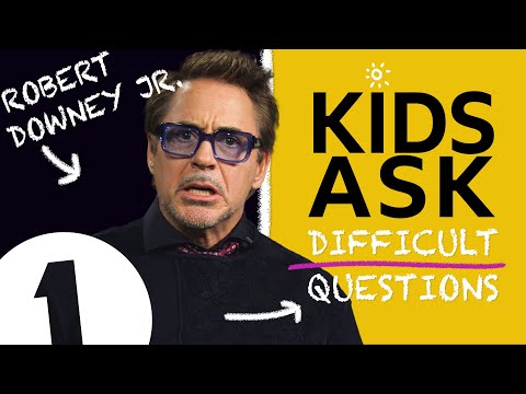&quot;I would say Hawkeye!&quot;: Kids Ask Robert Downey Jr. Difficult Questions