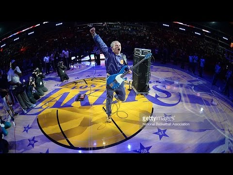 Flea - National Anthem (Lakers vs. Grizzlies)