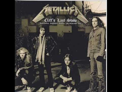 Metallica - Cliff&#039;s Last Show live at Stockholm, Sweden 1986