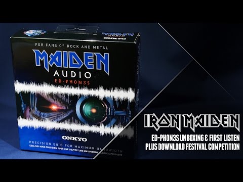 Maiden Audio Ed-Ph0n3s unboxing with Andy Copping