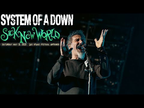 System of a Down live at Sick New World 2023 (Full Show 4K)