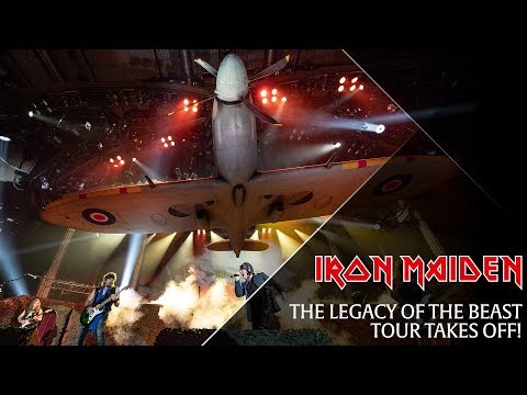 Iron Maiden - First night of the Legacy Of The Beast Tour