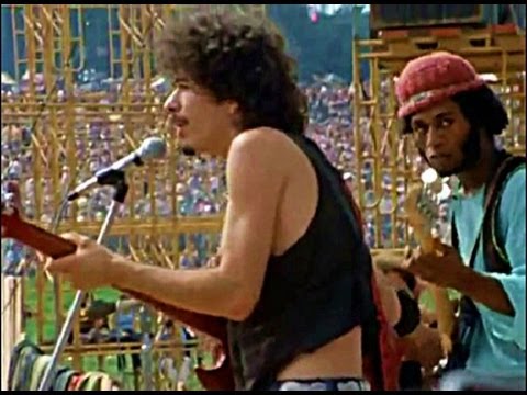 Santana - Evil Ways 1969 &quot;Woodstock&quot; Live Video Sound HQ