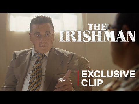 The Irishman - Al Pacino faces off with Stephen Graham - Clip