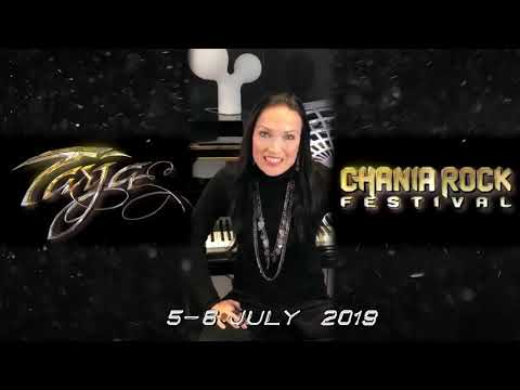 Tarja&#039;s message for Chania Rock Festival!