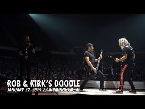 Metallica: Rob &amp; Kirk&#039;s Doodle (Birmingham, AL - January 22, 2019)