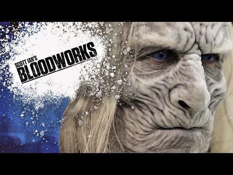 Game of Thrones&#039; White Walker Makeup Application (Scott Ian&#039;s Bloodworks - SPOILERS)
