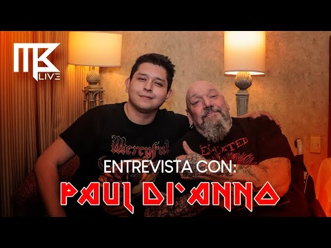 Entrevista con Paul Di´Anno (Ex Vocalista de Iron Maiden) - MB LIVe